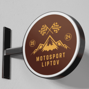 grafický dizajn - vizuál loga Motosport liptov